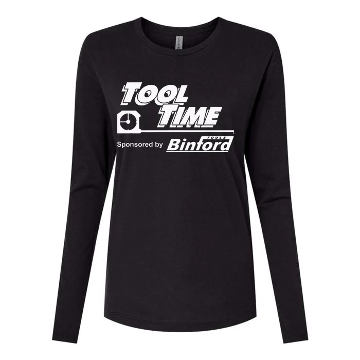 Tool Time Womens Cotton Relaxed Long Sleeve T-Shirt