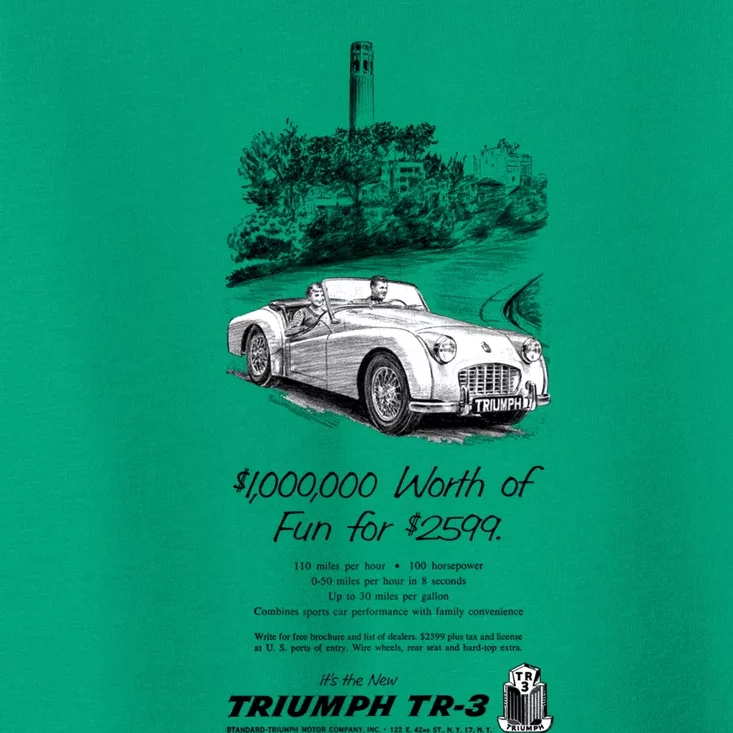 Triumph Tr3 Toddler T-Shirt