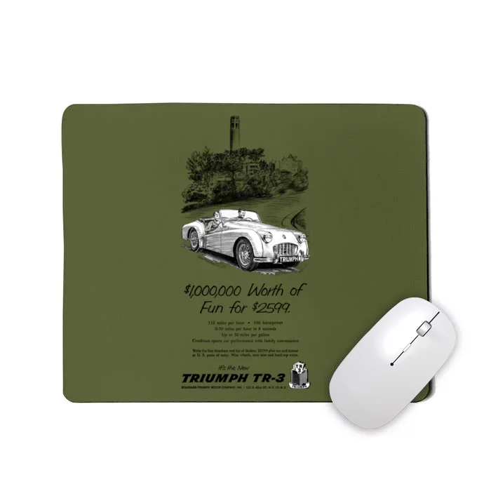 Triumph Tr3 Mousepad