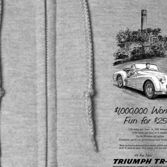 Triumph Tr3 Full Zip Hoodie