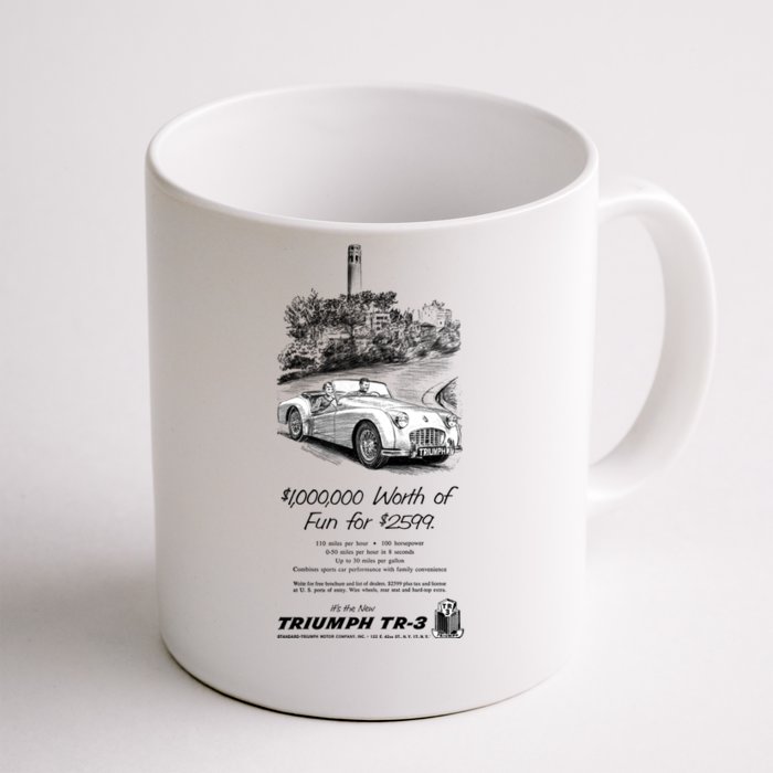 Triumph Tr3 Front & Back Coffee Mug