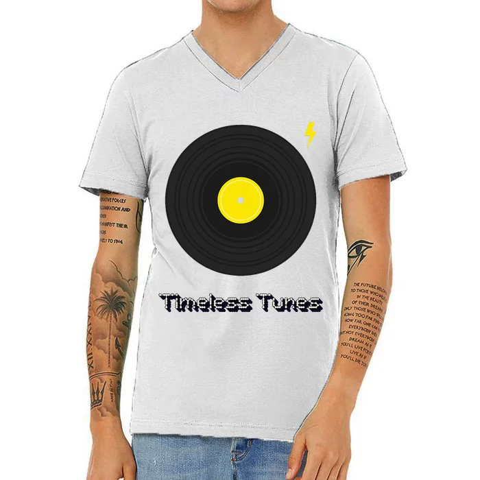 Timeless Tunes V-Neck T-Shirt