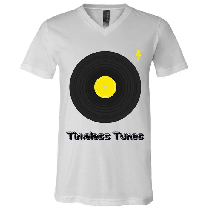 Timeless Tunes V-Neck T-Shirt