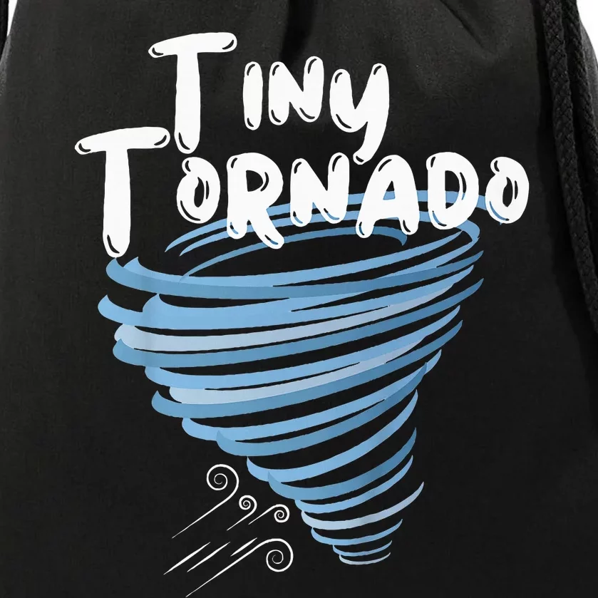 Tiny Tornado Drawstring Bag