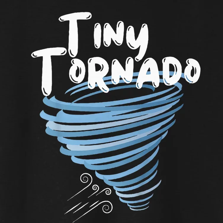 Tiny Tornado Women's Crop Top Tee