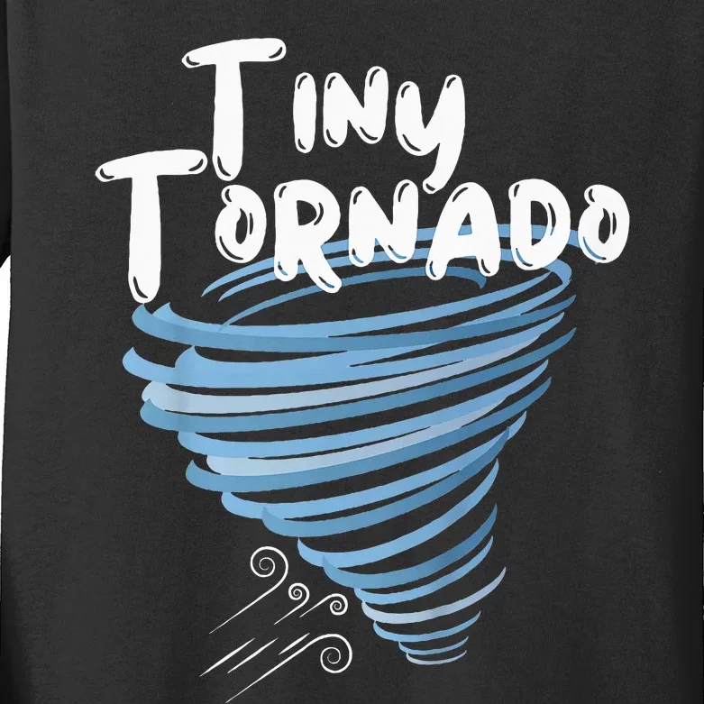 Tiny Tornado Kids Long Sleeve Shirt