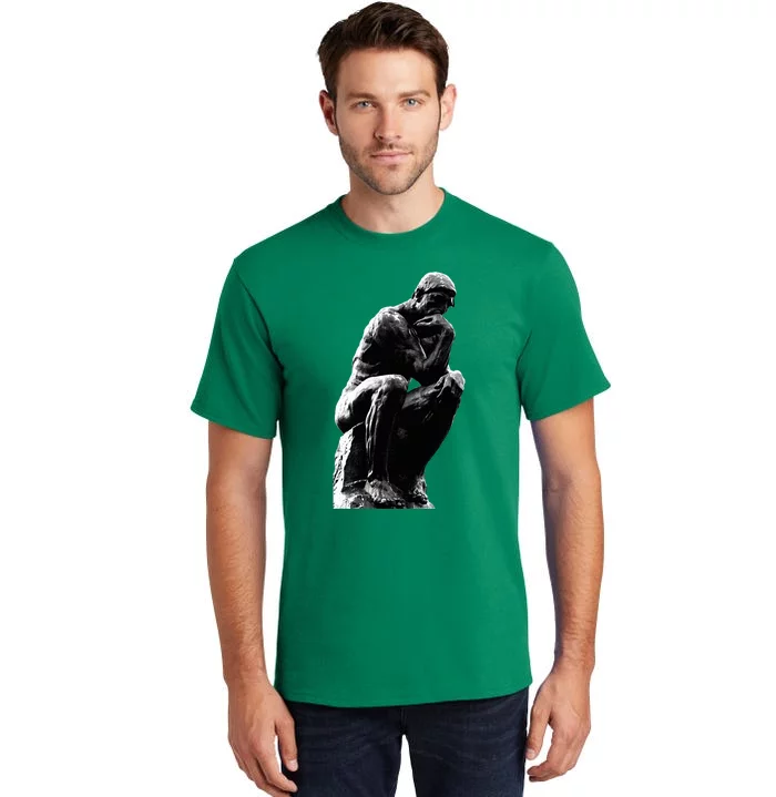 The Thinker (The Poet) By Auguste Rodin Tall T-Shirt