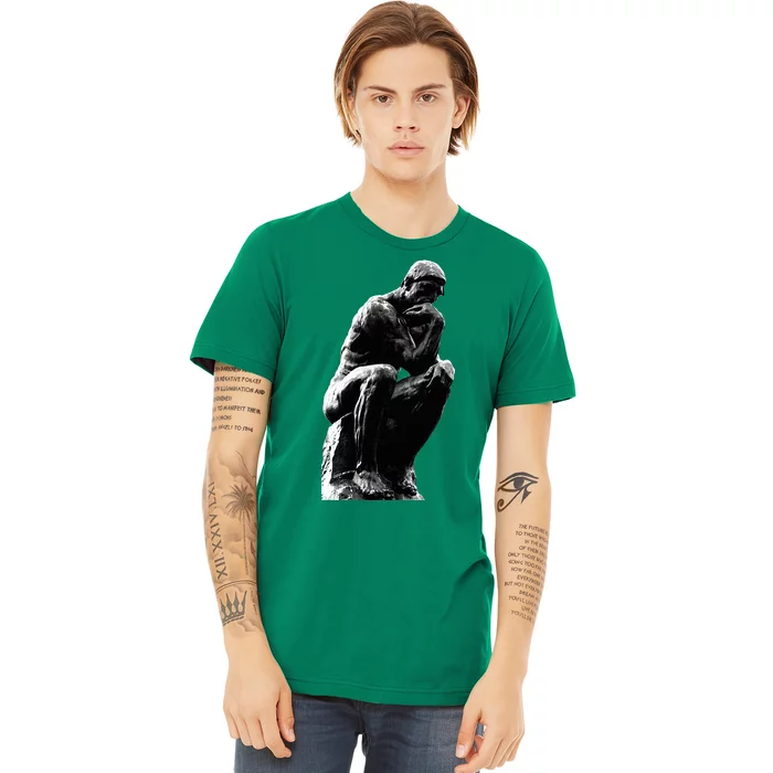 The Thinker (The Poet) By Auguste Rodin Premium T-Shirt