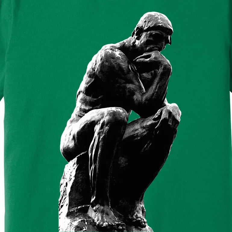 The Thinker (The Poet) By Auguste Rodin Premium T-Shirt