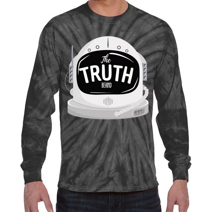 The True Thing Quantumphysics Astrophysics Astronaut Space Tie-Dye Long Sleeve Shirt