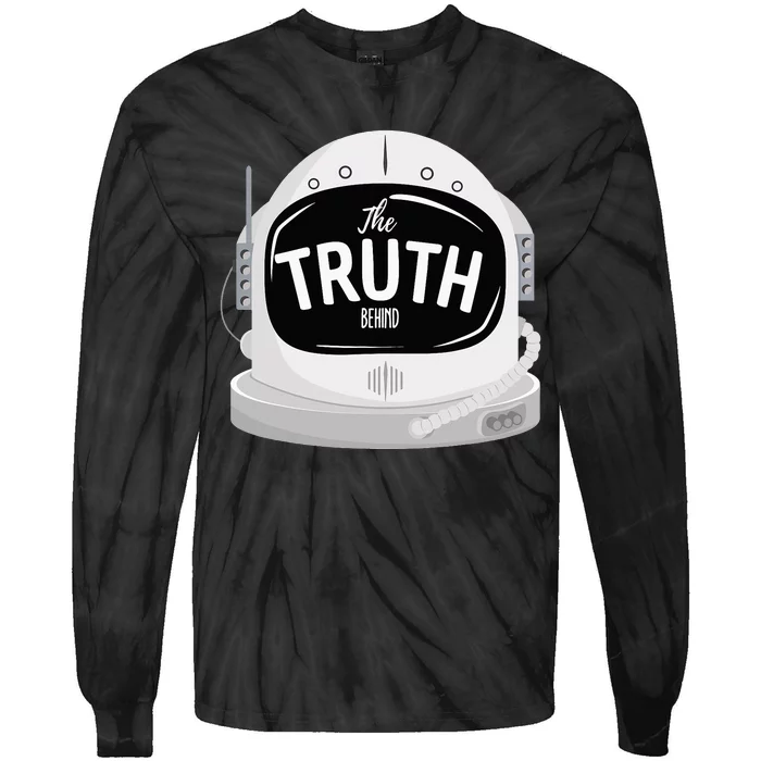 The True Thing Quantumphysics Astrophysics Astronaut Space Tie-Dye Long Sleeve Shirt