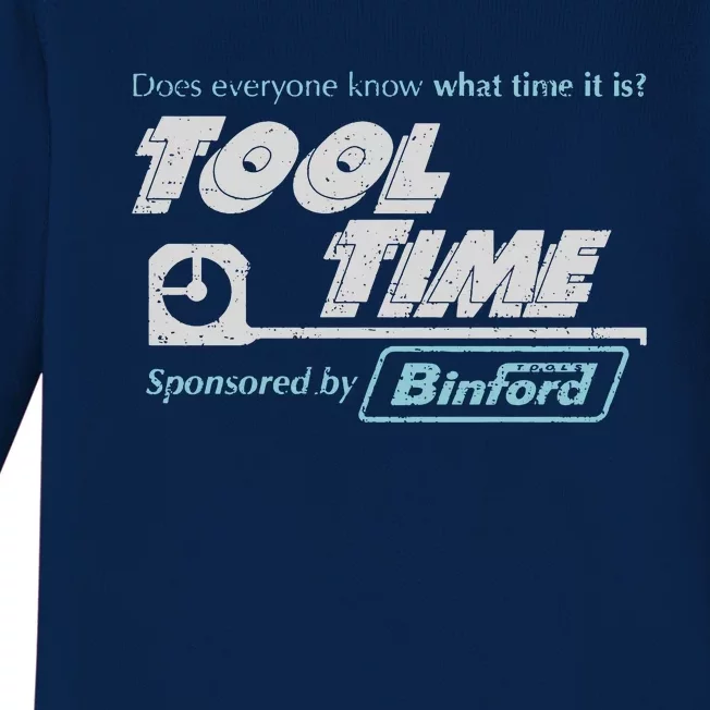 Tool Time Baby Long Sleeve Bodysuit