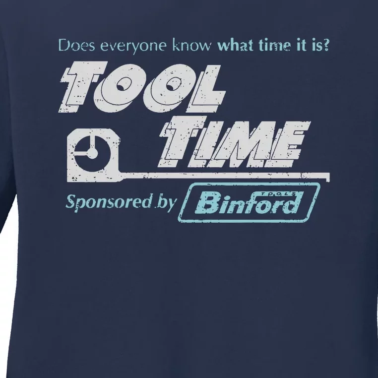 Tool Time Ladies Long Sleeve Shirt