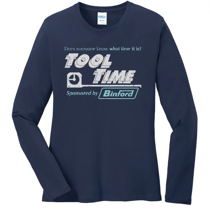 Tool Time Ladies Long Sleeve Shirt