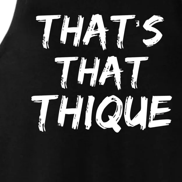 Thats That Thique Ladies Tri-Blend Wicking Tank