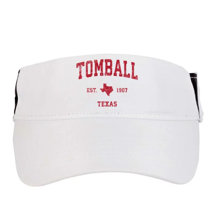 Tomball Texas Tx Vintage Sports Adult Drive Performance Visor