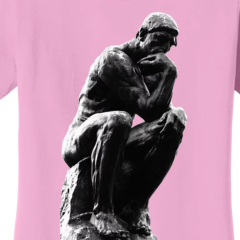 The Thinker (The Poet) By Auguste Rodin Women's T-Shirt