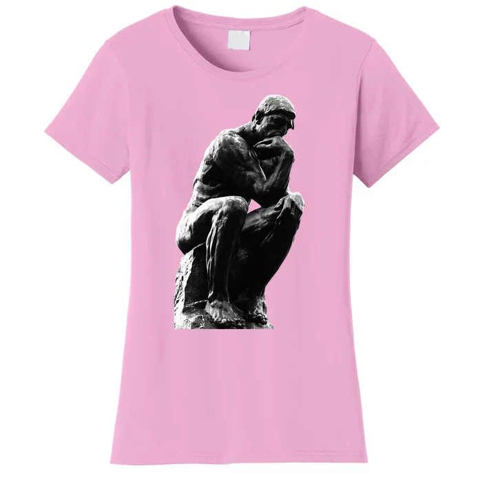 The Thinker (The Poet) By Auguste Rodin Women's T-Shirt