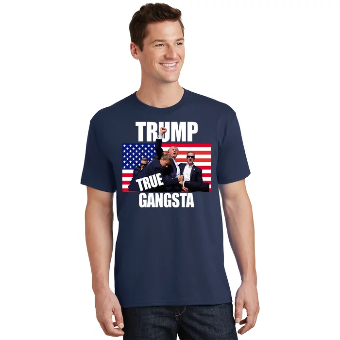 Trump The True Gangster Survived Association T-Shirt