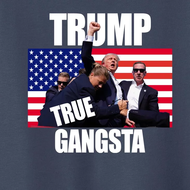 Trump The True Gangster Survived Association Toddler T-Shirt