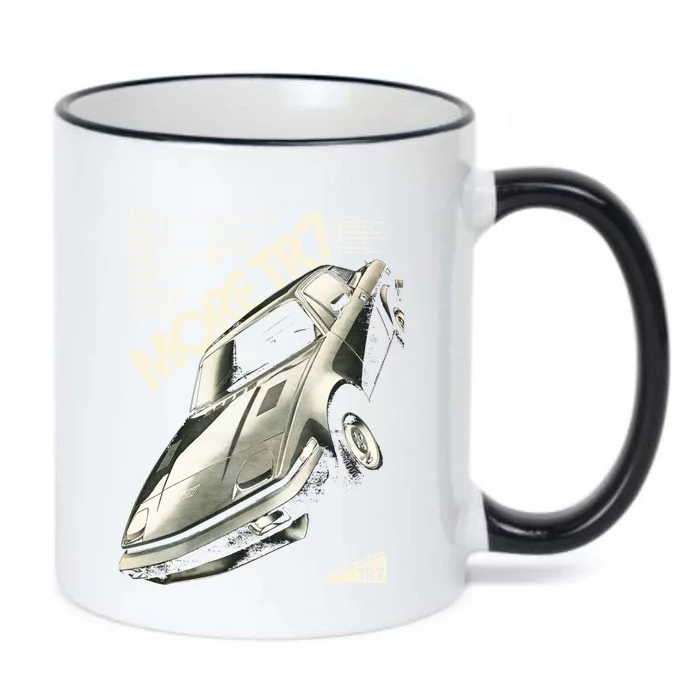 Triumph Tr7 Black Color Changing Mug