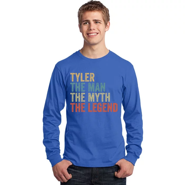 Tyler The The Myth The Legend Gift Tall Long Sleeve T-Shirt