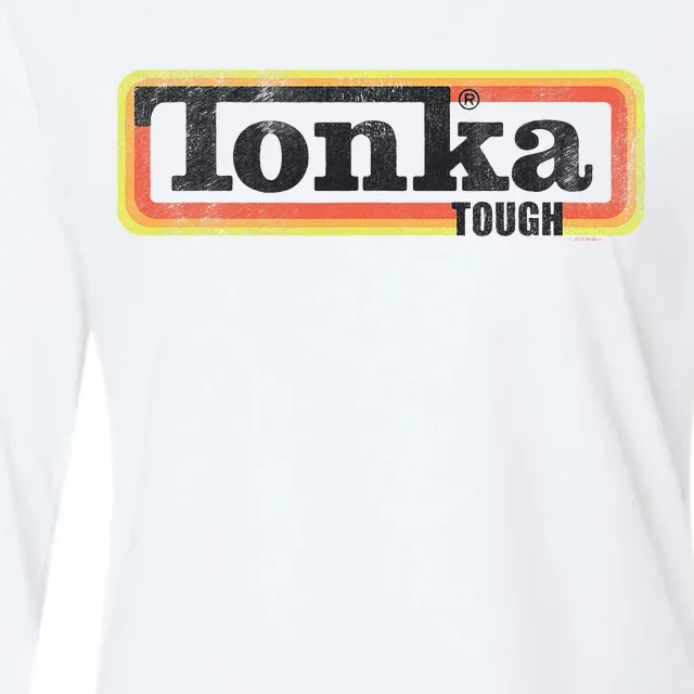 Tonka Tonka Tough Box Womens Cotton Relaxed Long Sleeve T-Shirt