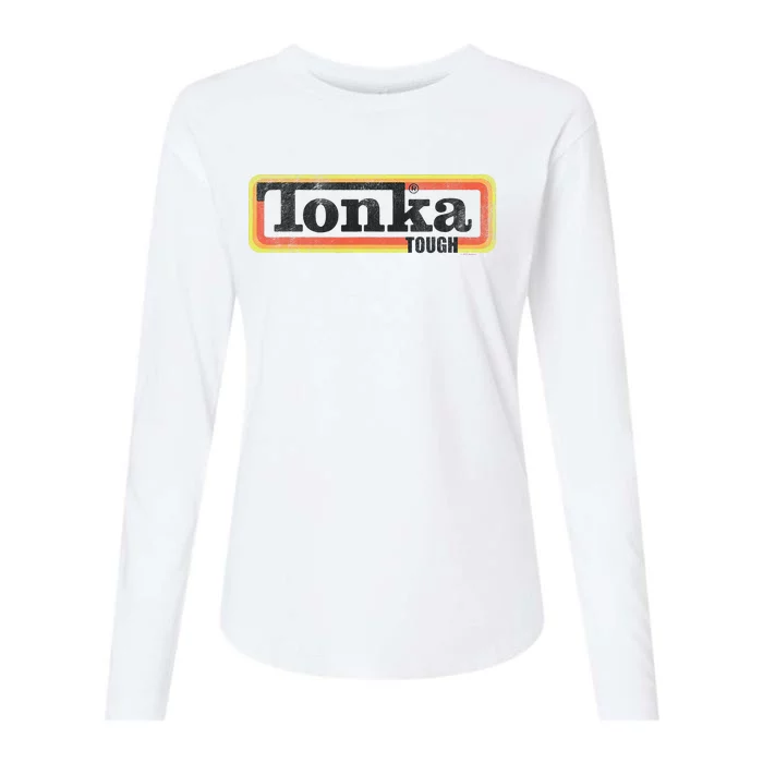 Tonka Tonka Tough Box Womens Cotton Relaxed Long Sleeve T-Shirt