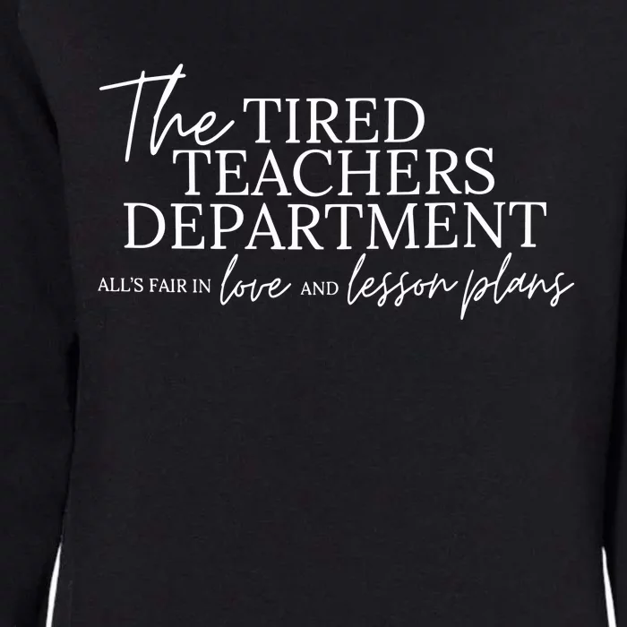 Ttpd The Tired Teachers Departmentttpd Inspired Taylor Womens California Wash Sweatshirt