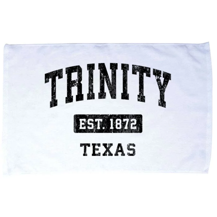 Trinity Texas Tx Vintage Sports Established Design Microfiber Hand Towel