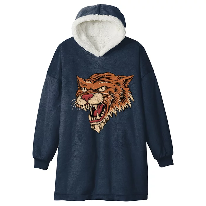 The Tiger Hooded Wearable Blanket