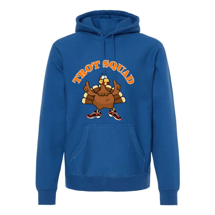 Thanksgiving Turkey Trot 5k Great Gift Running Premium Hoodie