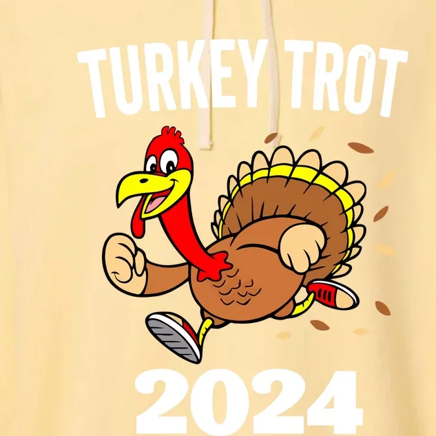 Thanksgiving Turkey Trot 2024 Garment-Dyed Fleece Hoodie