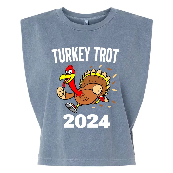 Thanksgiving Turkey Trot 2024 Garment-Dyed Women's Muscle Tee