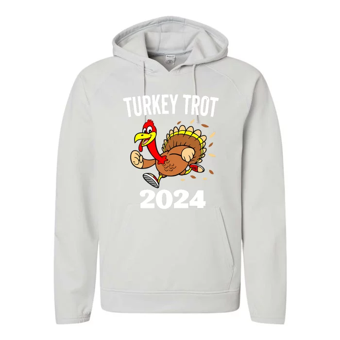 Thanksgiving Turkey Trot 2024 Performance Fleece Hoodie