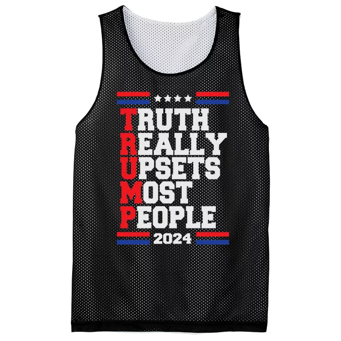 Trump Tower Mesh Reversible Basketball Jersey Tank