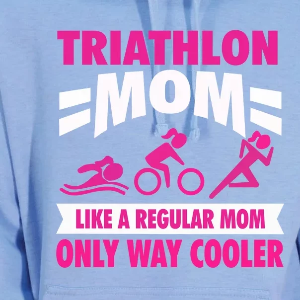 Triatlon Triathlete Triathlon Mom Gift Unisex Surf Hoodie