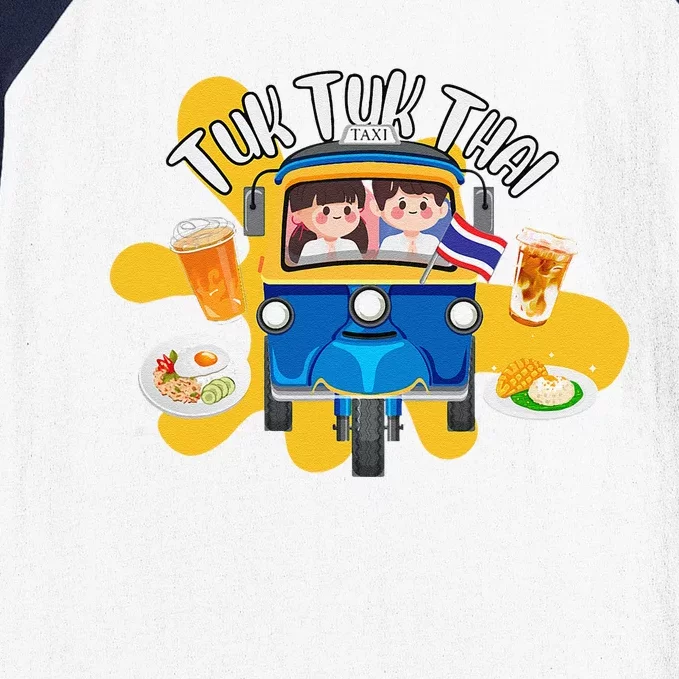 Tuk Tuk Thai Baseball Sleeve Shirt