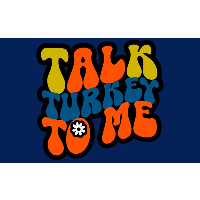 Talk Turkey To Me Bumper Sticker