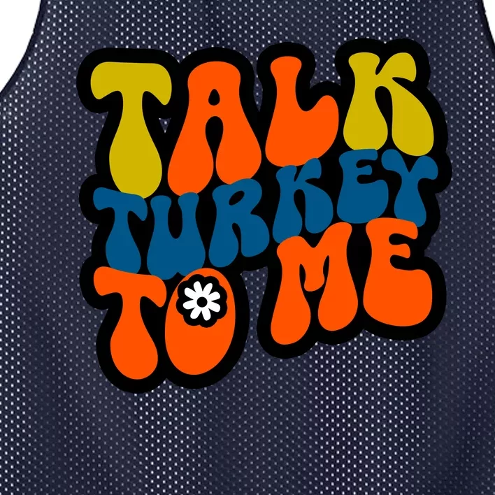 Talk Turkey To Me Mesh Reversible Basketball Jersey Tank