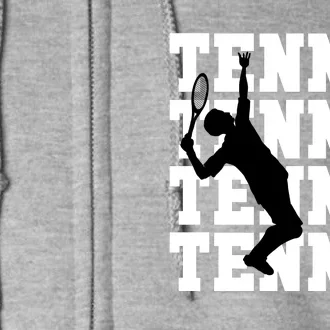 Tennis, Tennis, Tennis I Love Tennis Full Zip Hoodie