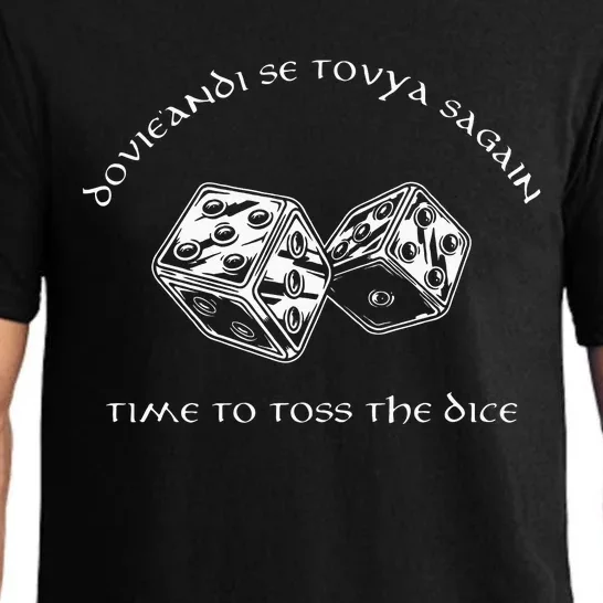 time to toss  dice Pajama Set