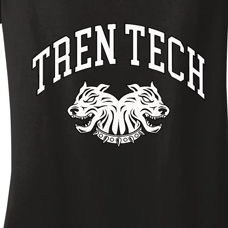 Tren Tech Women's V-Neck T-Shirt