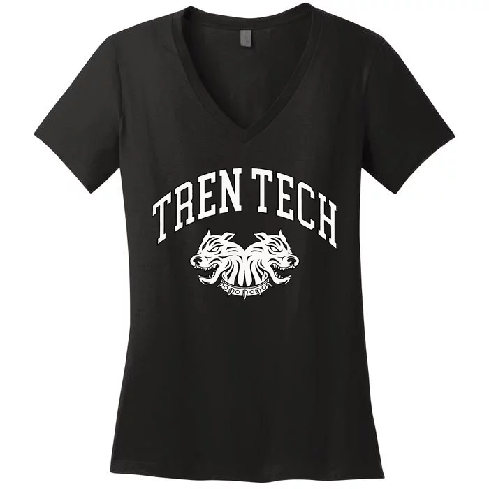 Tren Tech Women's V-Neck T-Shirt