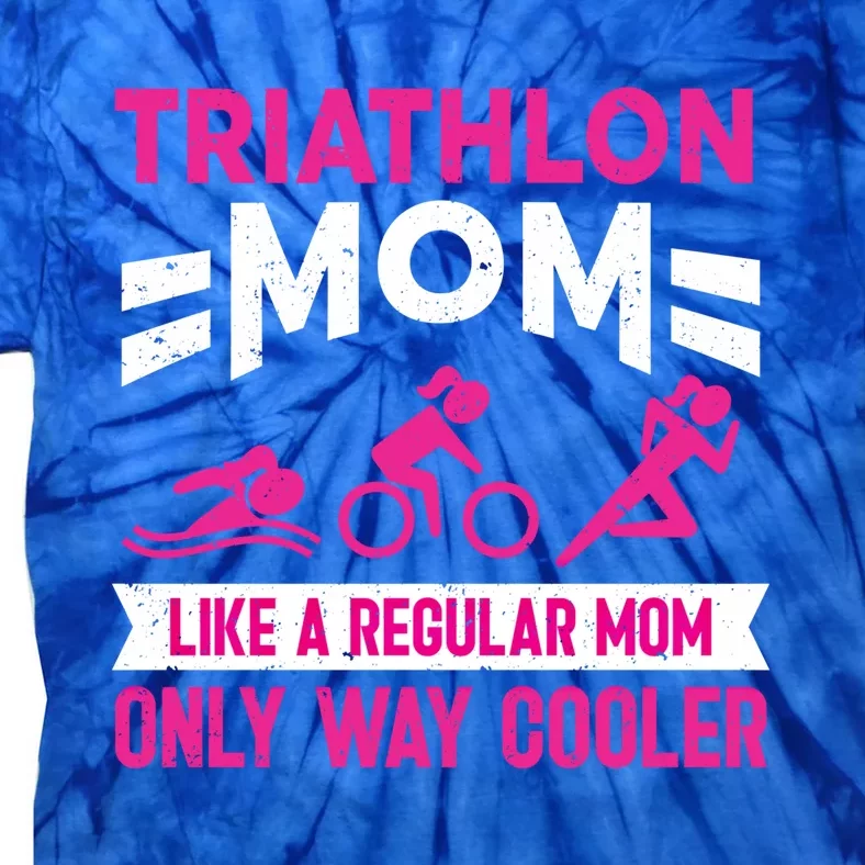 Triatlon Triathlete Triathlon Mom Gift Tie-Dye T-Shirt