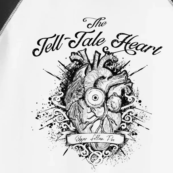 The Tell Tale Heart Edgar Allan Poe gothic Literature Toddler Fine Jersey T-Shirt