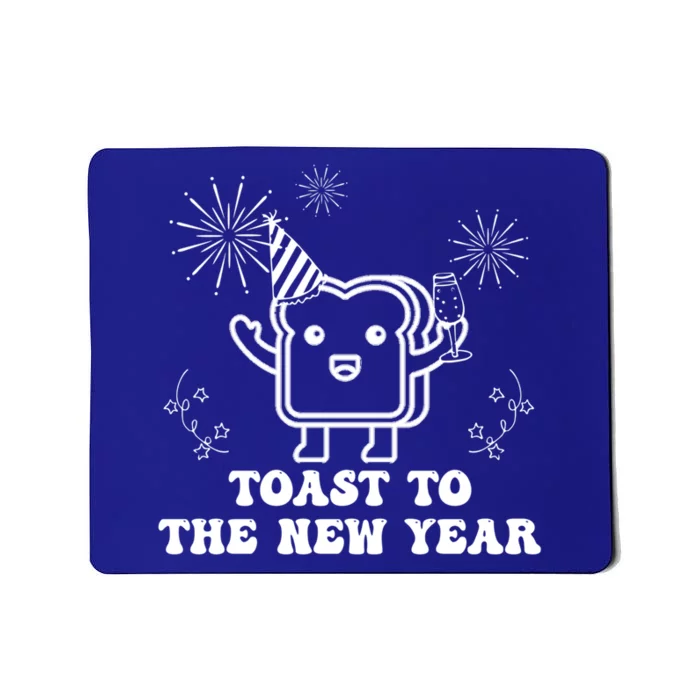 Toast To The New Year Party New YearS Eve Groovy Cool Gift Mousepad