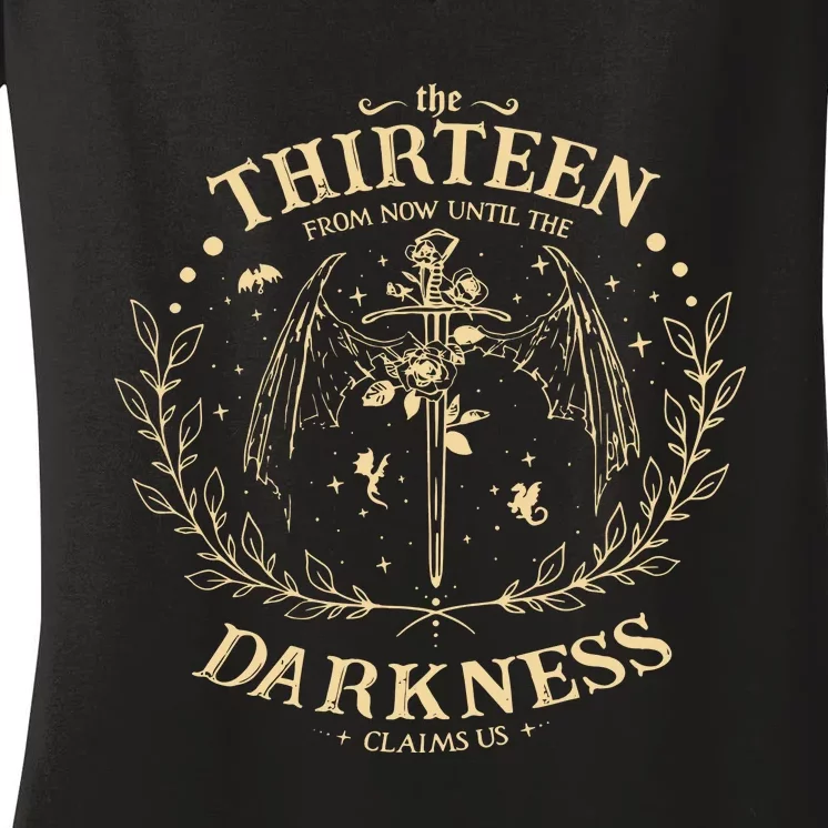 The Thirteen Throne Of Glass Women's V-Neck T-Shirt