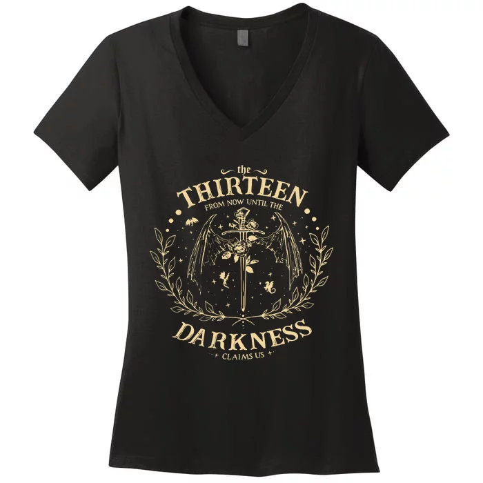 The Thirteen Throne Of Glass Women's V-Neck T-Shirt