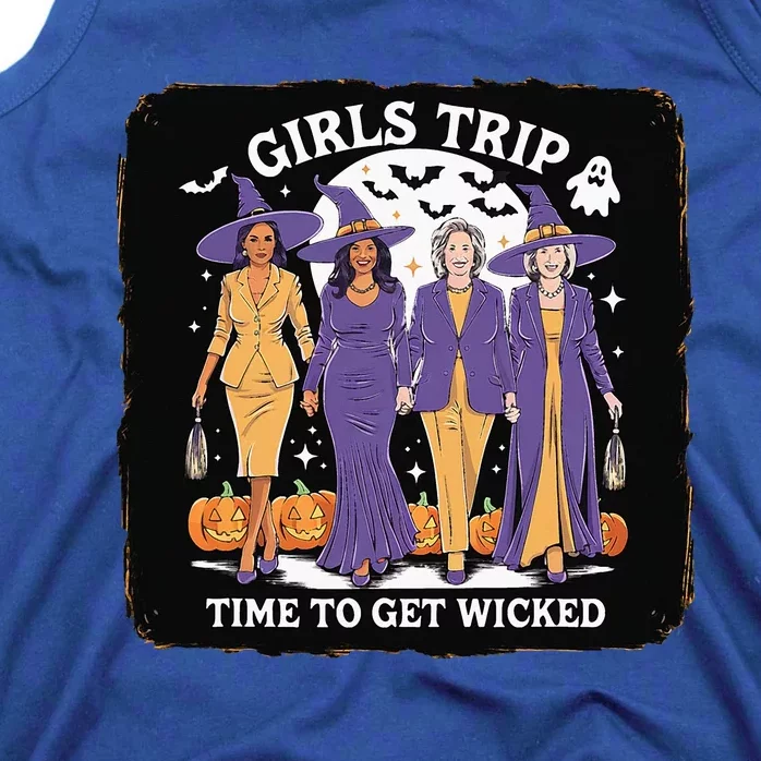 Trip Time To Get Wicked Kamala Harris For President Tank Top